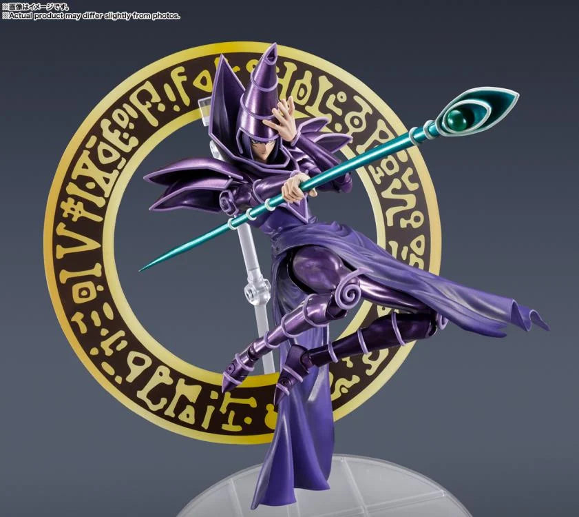 Yu-Gi-Oh! Duel Monsters S.H.MonsterArts Dark Magician Action Figure