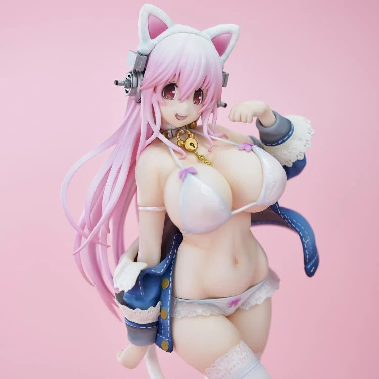 Nitroplus Super Sonico (White Cat Ver.) Figure