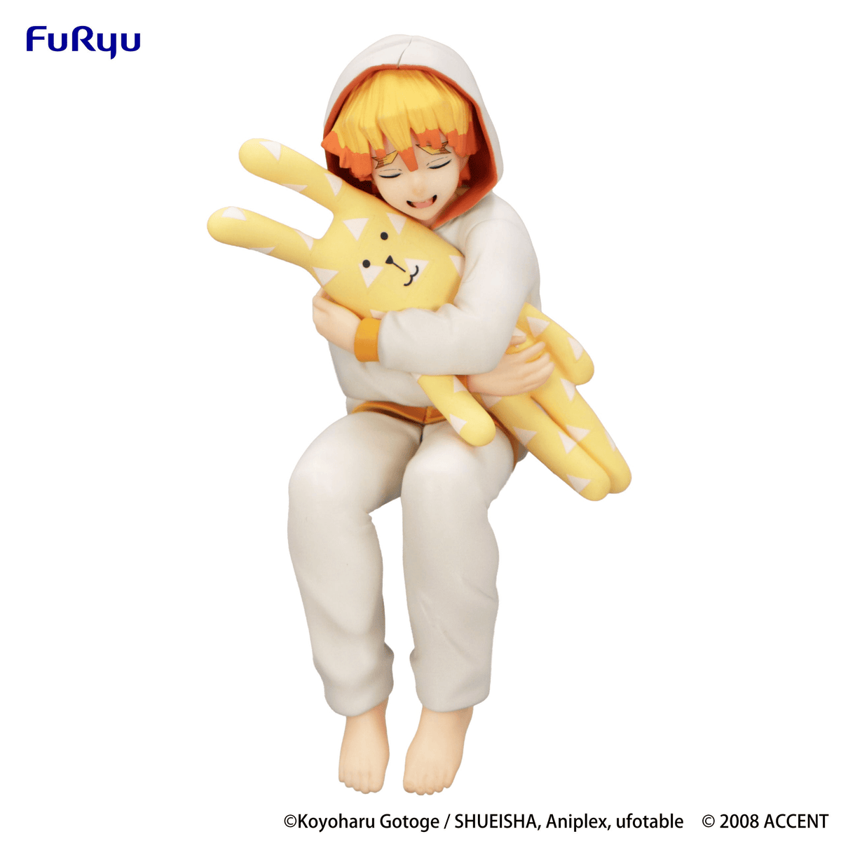 Demon Slayer Kimetsu no Yaiba x CRAFTHOLIC Agatsuma Zenitsu Noodle Stopper Figure