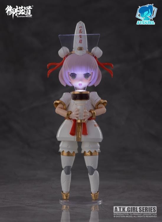 A.T.K. Girl Black and White Impermanence Set of 2 Figures 1/12 Scale Model Kit