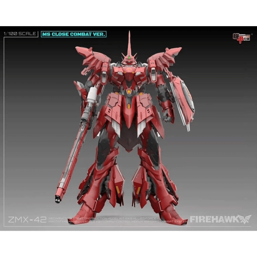ZMX-42 Genuine Ver. 1/100 ZMX-42 未組立 Mechanicore 1/100 ZMX42 Firehawk Model Kit – USA Gundam Store