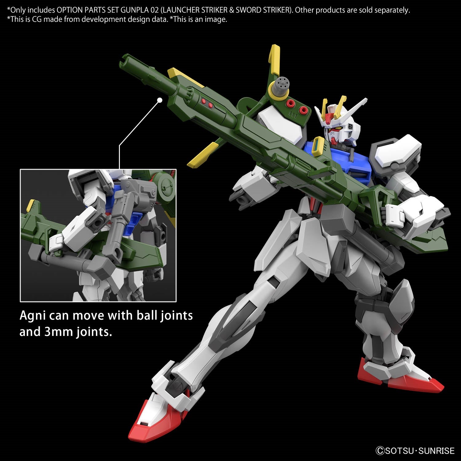 Mobile Suit Gundam SEED GUNPLA 02 Launcher Striker & Sword Striker 1/1 ...