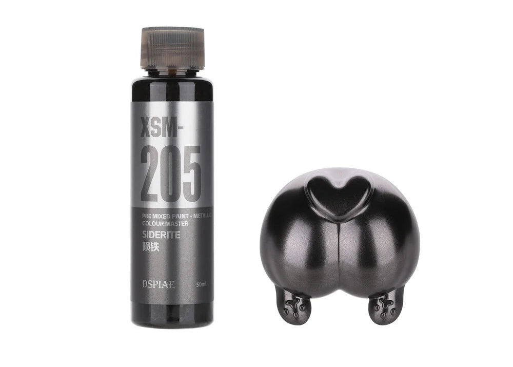 DSPIAE XSM-205 Water Based Pre-Mixed Paint SIDERITE 50ML
