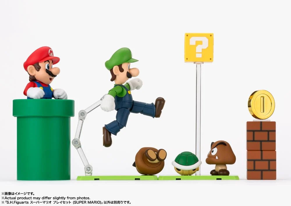 Super Mario S.H.Figuarts Super Mario Brothers Playset
