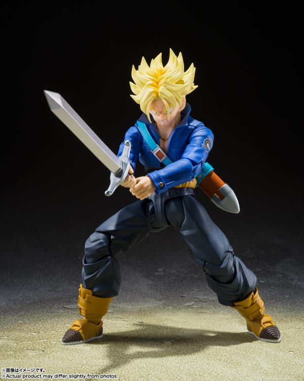 Dragon Ball Z S.H.Figuarts Super Saiyan Trunks (Boy from the Future) Action Figure