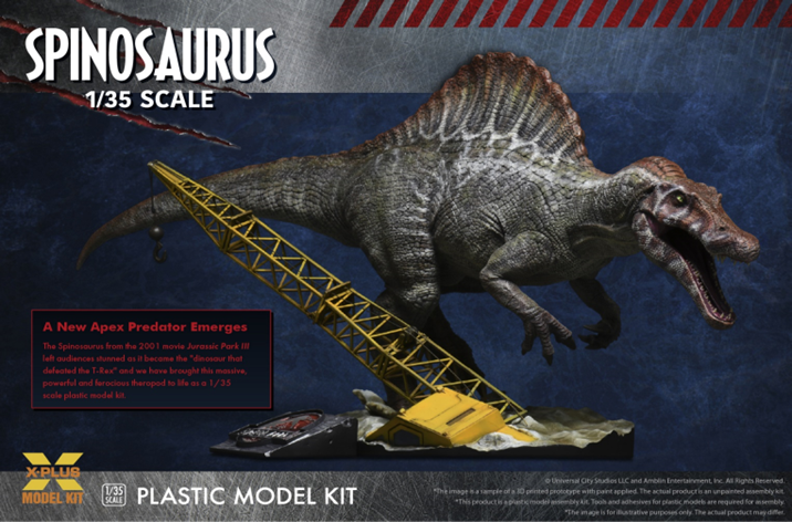 Jurassic Park 3 Spinosaurus Model Kit