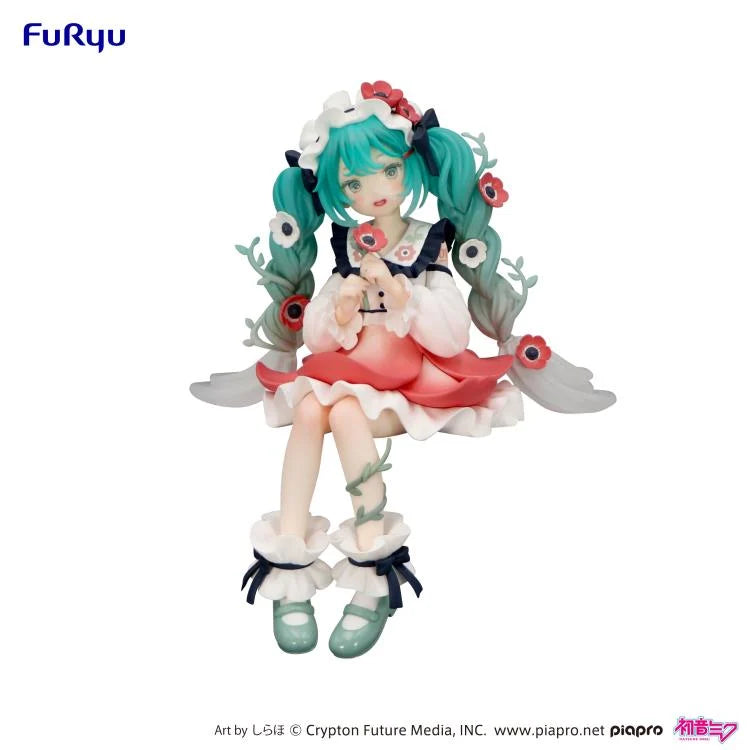 Vocaloid Hatsune Miku (Flower Fairy Anemone) Noodle Stopper Figure