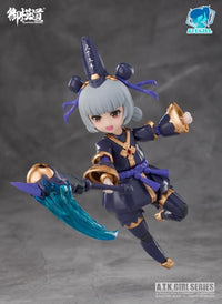 A.T.K. Girl Black and White Impermanence Set of 2 Figures (Collection Card Ver.) 1/12 Scale Model Kit