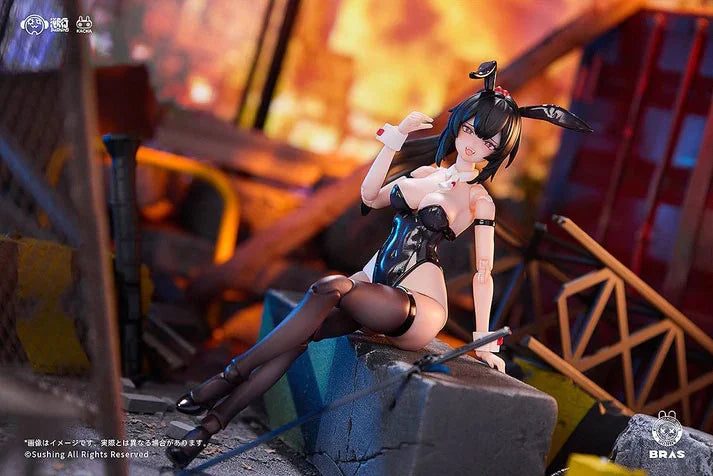Bunny Rapid Action Squad Attacker Luna 1/12 Scale Action Figure (With Bonus)