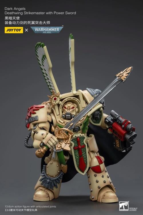 Warhammer 40k Dark Angels Deathwing Strikemaster with Power Sword 1/18 Scale Figure