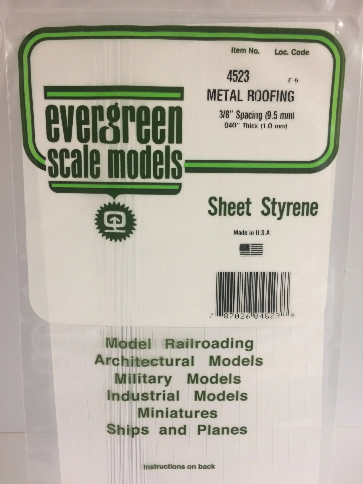 .040 x 3/8" Standing Seam Roof