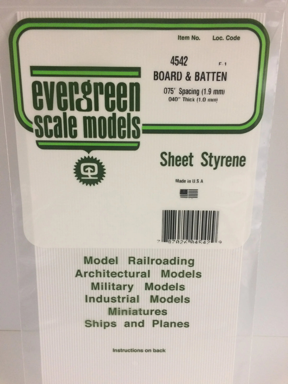 .040 x .075 Board & Batten