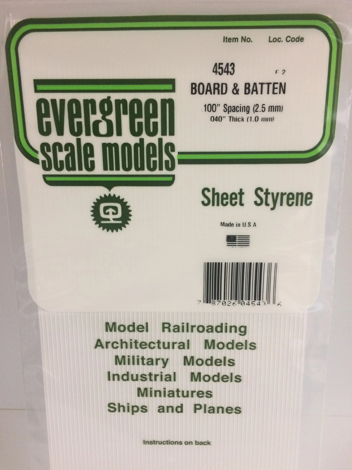 .040 x .100 Board & Batten