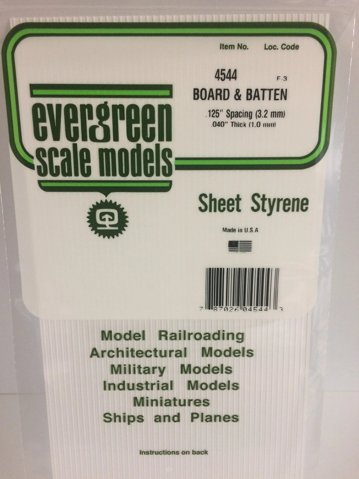 .040 x .125 Board & Batten