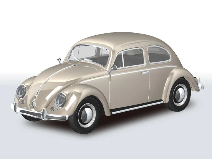 Aoshima Snap Kit No.20-LB Volkswagen Beetle (Light Beige) 1/32 Scale Model Kit