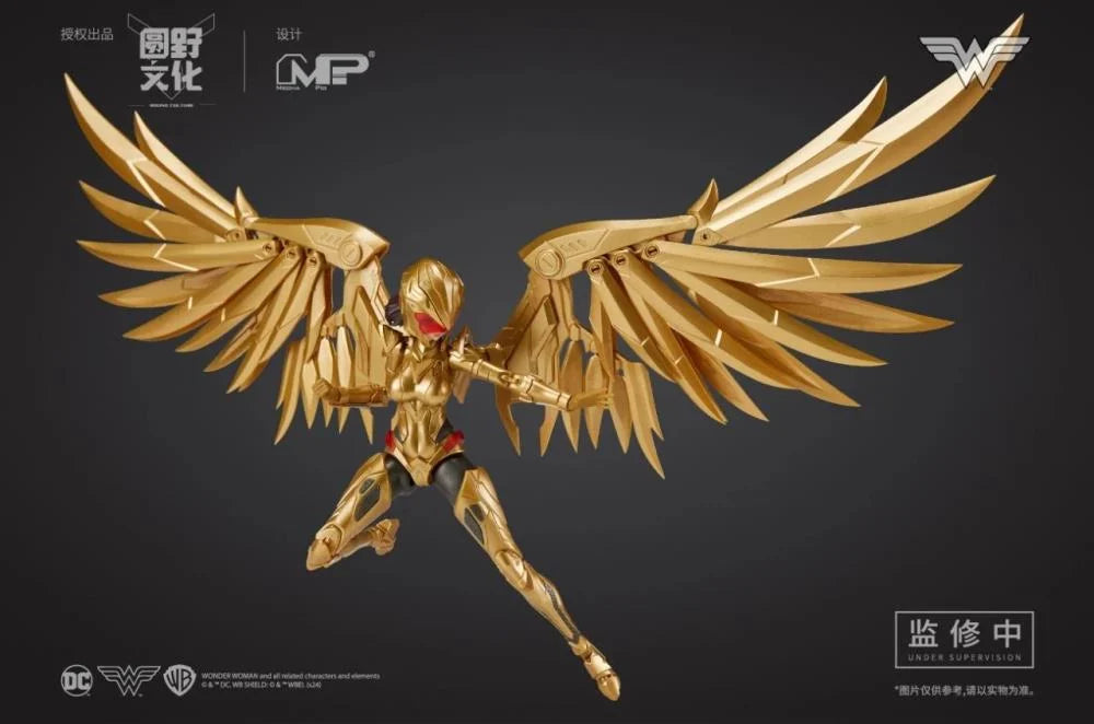 DC Comics DC-01 Wonder Woman (Classic Battle Suit & Golden Eagle Armor) 1/10 Scale Model Kit