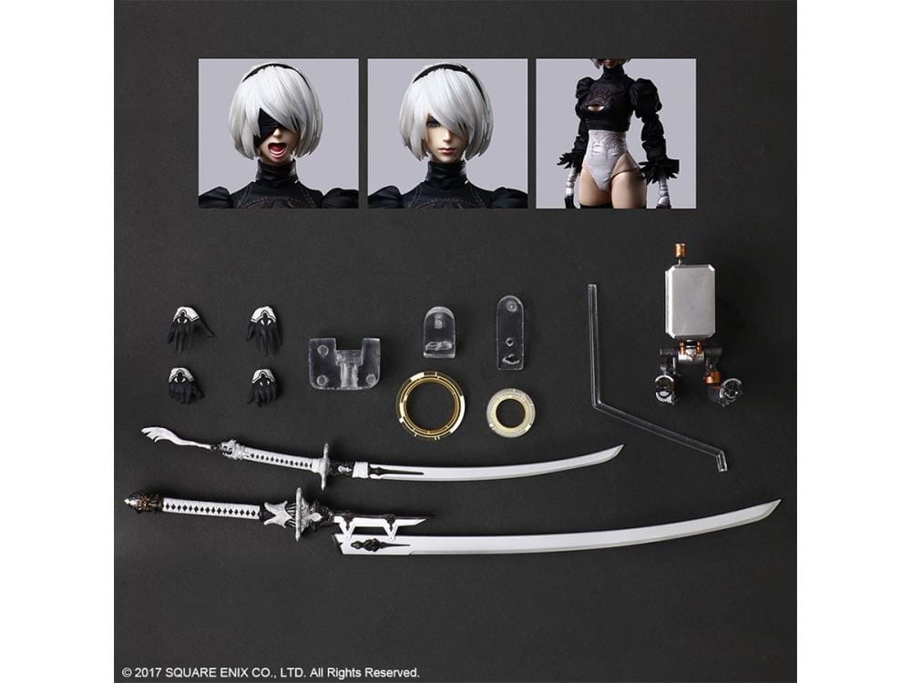 NieR Automata Play Arts Kai 2B (YoRHa No. 2 Type B) Deluxe Version