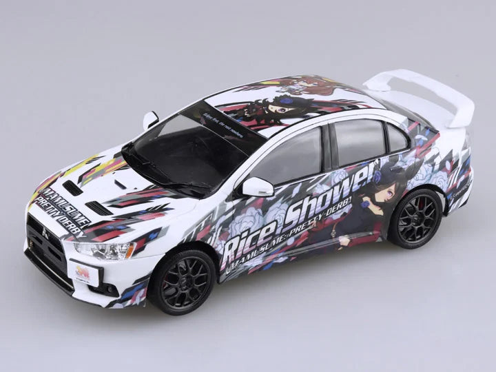 Uma Musume Pretty Derby Itasha No.3 Mitsubishi CZ4A Lancer Evolution X Final Edition '15 (Ver.2) 1/24 Scale Model Kit