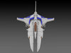 Gradius II Vic Viper 1/144 Scale Model Kit
