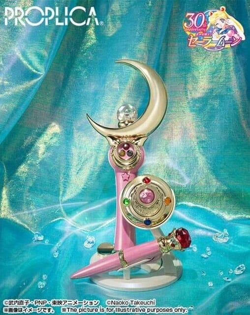 Sailor Moon Proplica Transformation Brooch & Disguise Pen Set (Brilliant Color Edition)