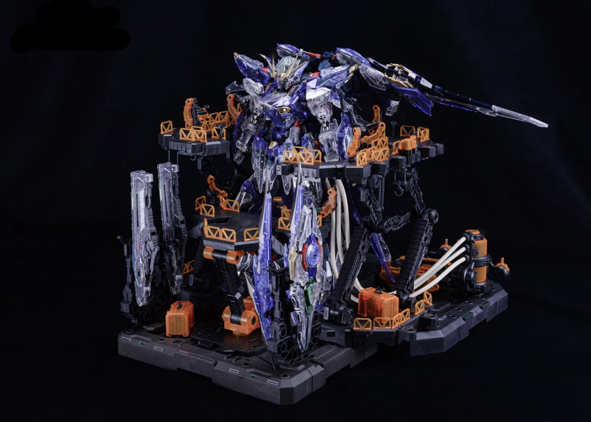 Vientiane Fusion - 02 - Meteor with Maintenance Base and Support Unit Model Kit(2026 WF Clear Ver.)