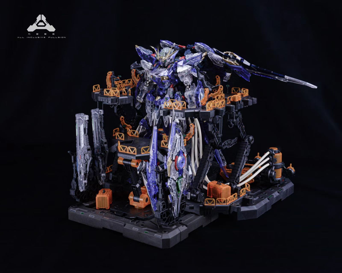Vientiane Fusion - 02 - Meteor with Maintenance Base and Support Unit Model Kit(2026 WF Clear Ver.)