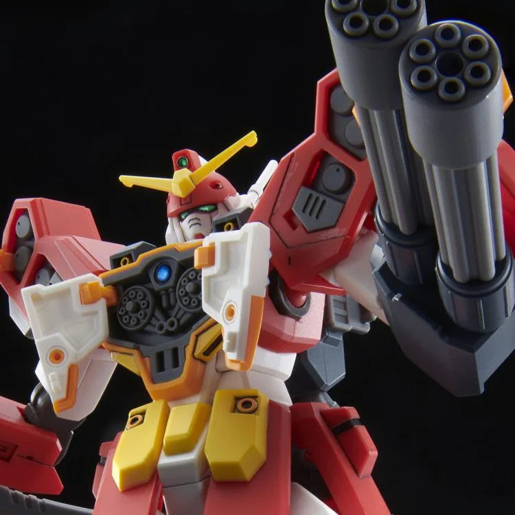 Mobile Suit Gundam Wing HGAC XXXG-01H2 Gundam Heavyarms Custom 1/144 Scale Model Kit (P-Bandai)