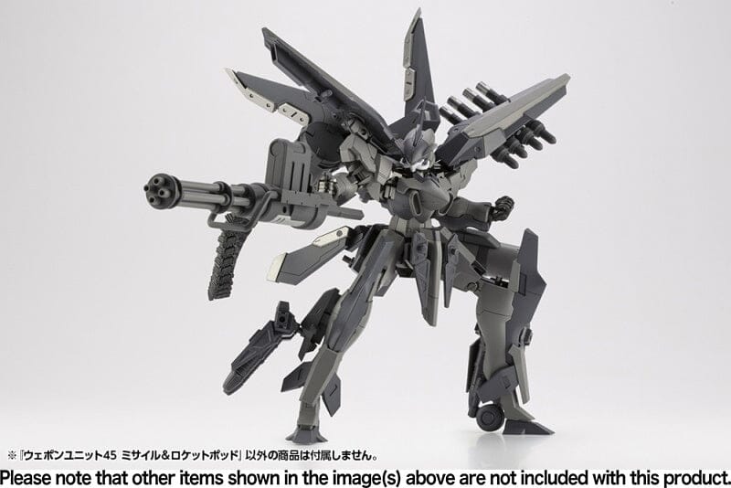M.S.G. Modeling Support Goods Weapon Unit 45 Missile & Rocket Pod