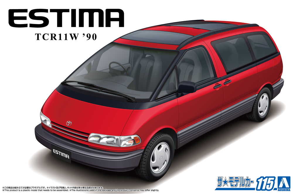 Aoshima 1/24 Toyota TCR11W ESTIMA TWIN MOON ROOF '90