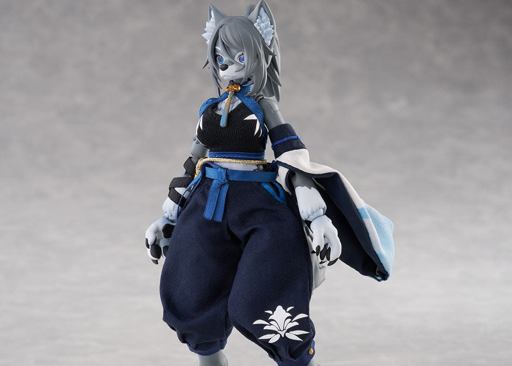 KEMOPLA Rinka the Gray Wolf assembled figure