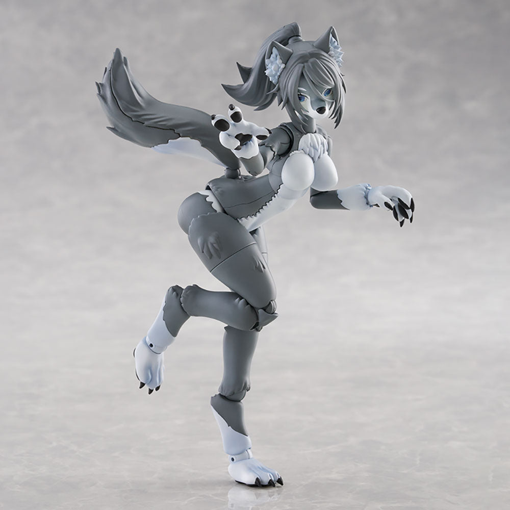 KEMOPLA Rinka the Gray Wolf detail view