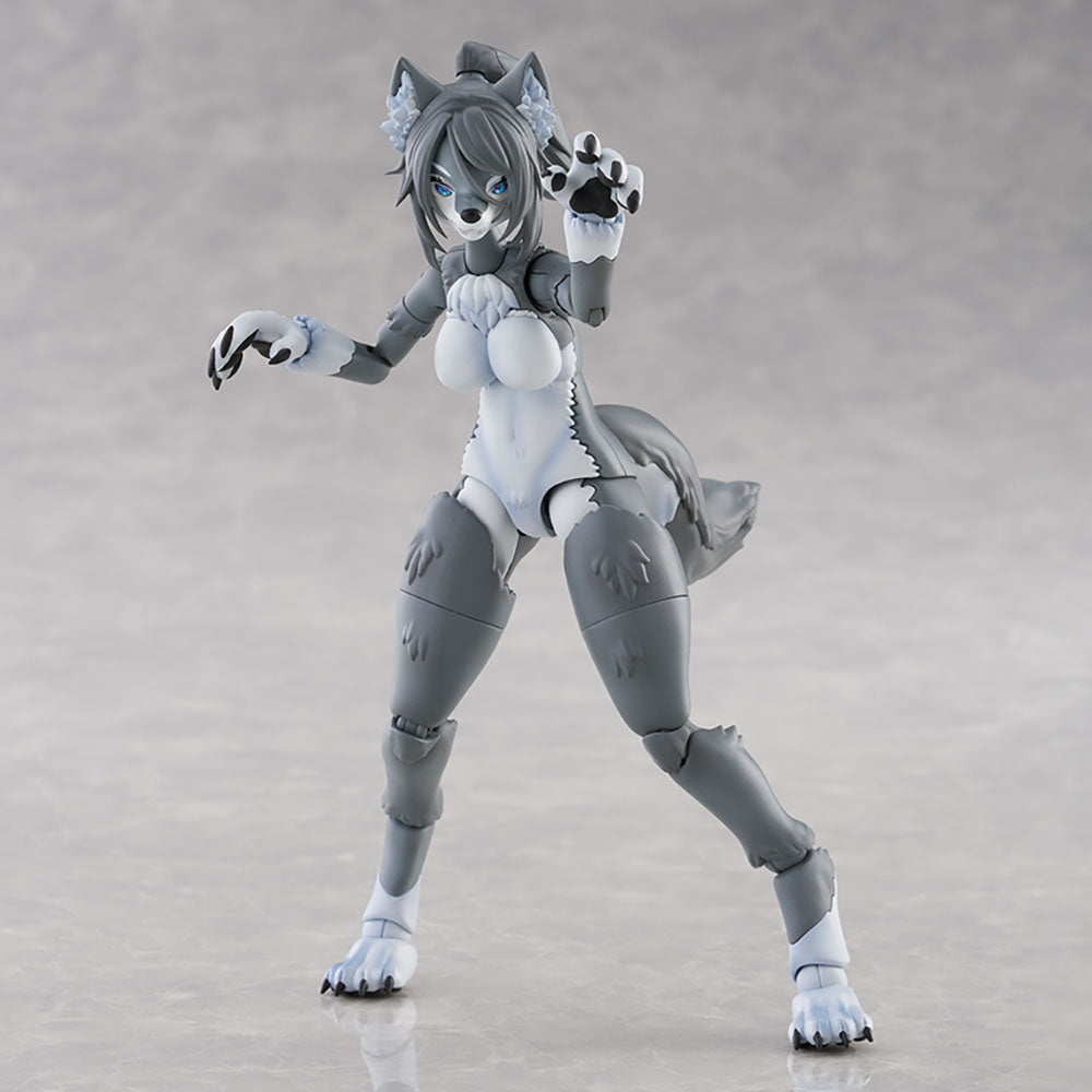 KEMOPLA Rinka the Gray Wolf face parts and accessories