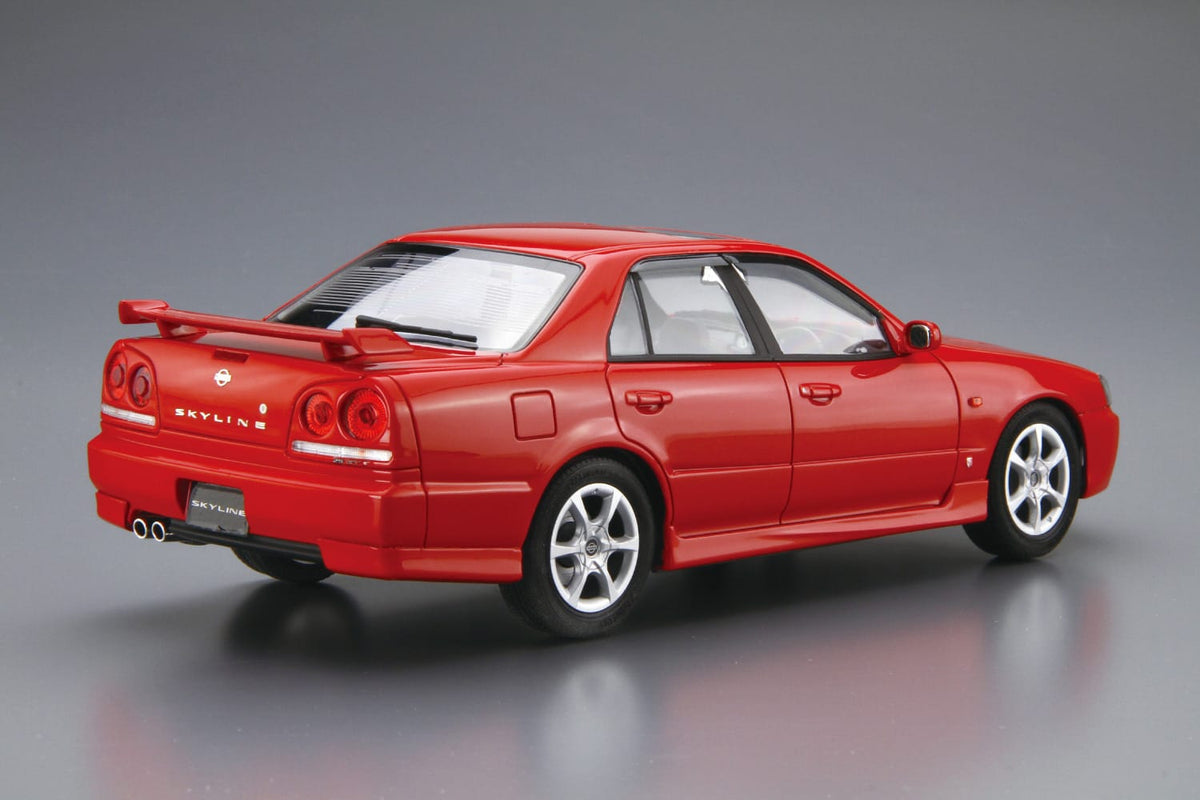 Aoshima 1/24 NISSAN ER34 SKYLINE 25GT-X TURBO '98 / 25GT TURBO '01