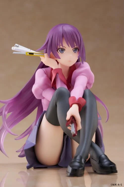 Monogatari Desktop Cute Hitagi Senjougahara Figure