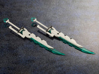 Hexa Gear Booster Pack 016 Super-Sized Tactical Swords Cartridge Model "Suiun" 1/24 Scale Model Kit