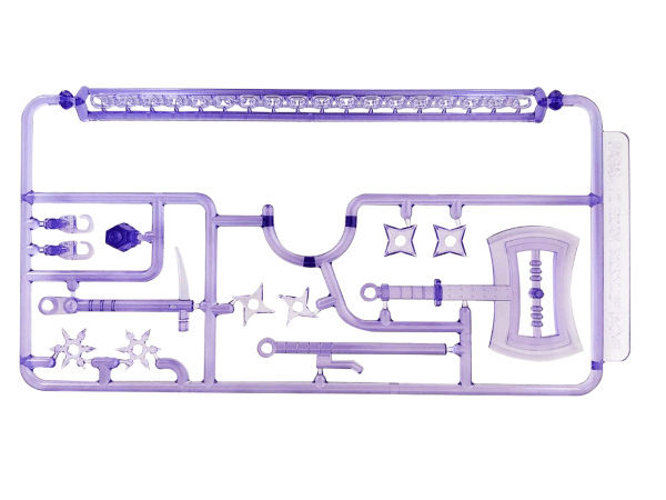 PLA-ACT Option Series 04 Shinobi 2 (Clear Purple Ver.) Accessory Kit
