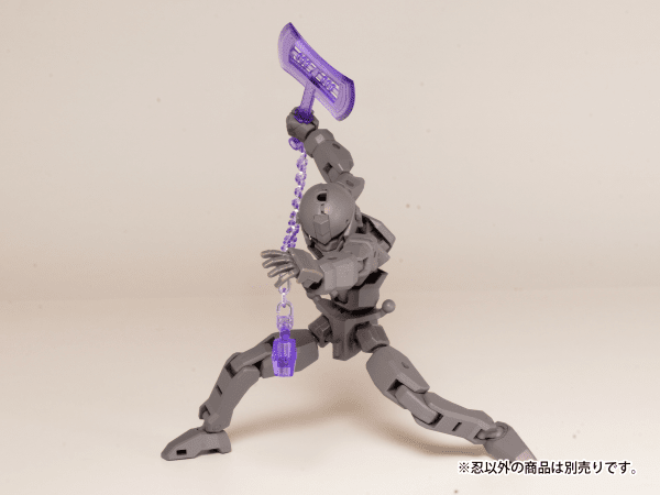 PLA-ACT Option Series 04 Shinobi 2 (Clear Purple Ver.) Accessory Kit