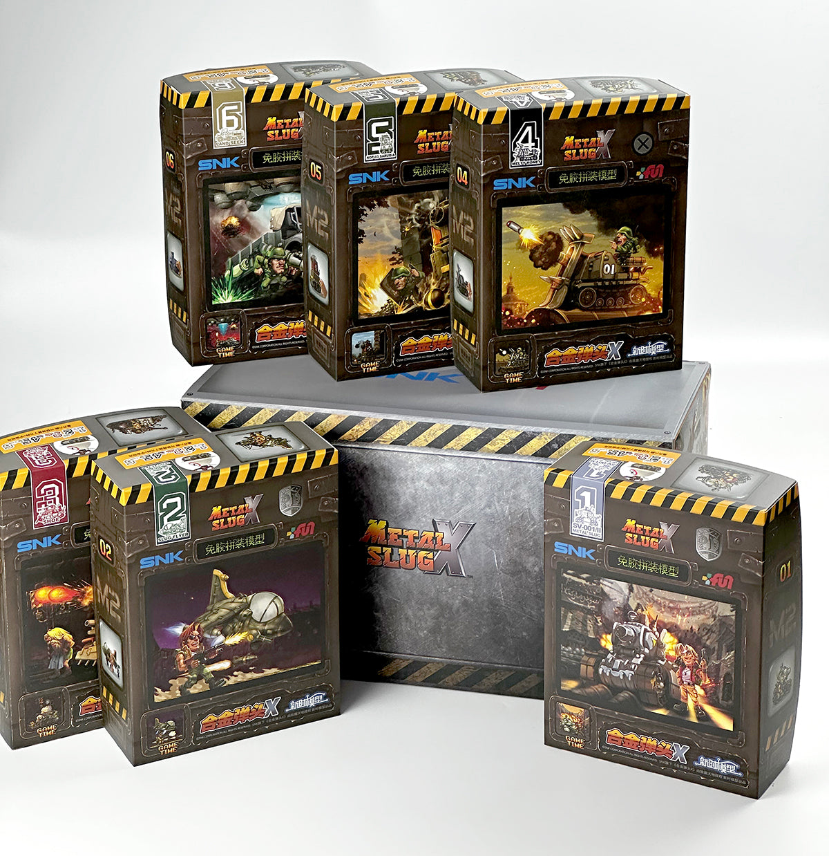 XINSHIHOBBIES - Metal Slug Vehicles Set 1 (Metal Slug X)