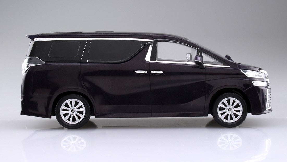 Aoshima 1/32 SNAP KIT #04-C Toyota VELLFIRE(BURNING BLACK CRYSTAL SHINE GLASS FLAKE)