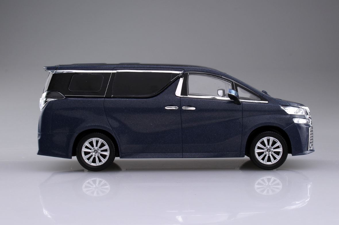 Aoshima 1/32 SNAP KIT #04-D Toyota VELLFIRE(GRAYISH BLUE MICA METALLIC)