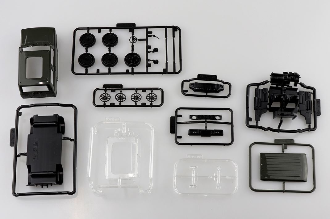 Aoshima 1/32 SNAP KIT #08-B Suzuki Jimny (Jungle Green)