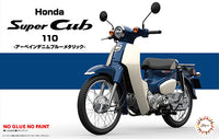 Fujimi 1/12 Honda Super Cub110 (Urbane Denim Blue Metallic)