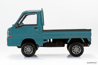 Aoshima 1/32 SNAP KIT #05CU-BG Subaru Sambar Truck Custom Wheels (Blue Gray)