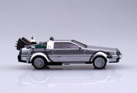 Aoshima Back To The Future 1/43 Pullback DELOREAN from PART 2