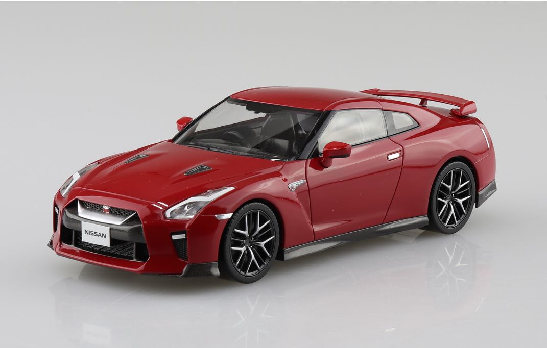 Aoshima 1/32 SNAP KIT #07-E Nissan GT-R(Vibrant Red)