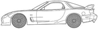 Fujimi 1/24 Wangan Midnight, FD3S RX-7 RGO (Masaki)