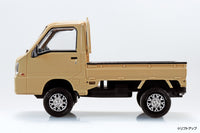 Aoshima 1/32 SNAP KIT #05CU-KI Subaru Sambar Truck Custom Wheels (Khaki)