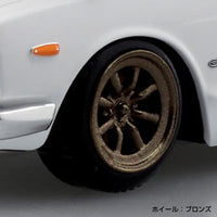 Aoshima 1/32 SNAP KIT#16CU-WH Nissan C10 Skyline 2000GT-R Custom Wheel (White)