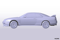 Aoshima 1/32 SNAP KIT #15-B Nissan R33 Skyline GT-R (Black)