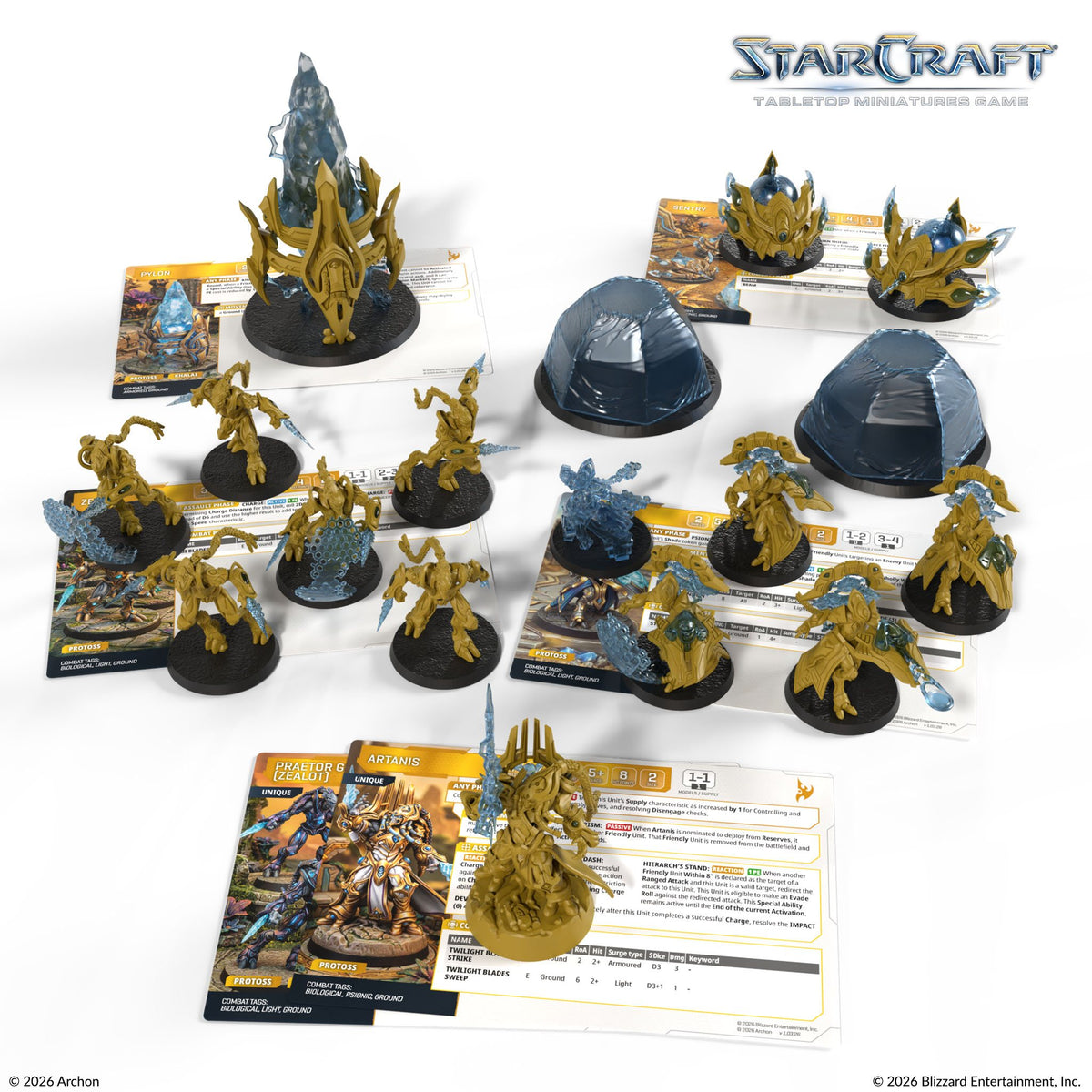 Archon Studio StarCraft Protoss Starter Set Founders Edition (StarCraft Starter Set)